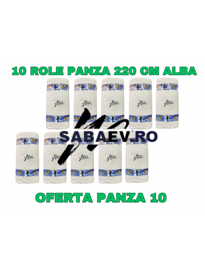 10 Role panza ALBA 300 ml x 220 cm